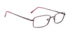 Unisex | Matte Burgundy | Metal Glasses - RA317-2 