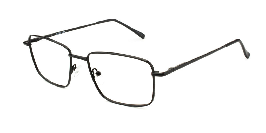 RA318-1 | Men | Matte Black | Metal Glasses