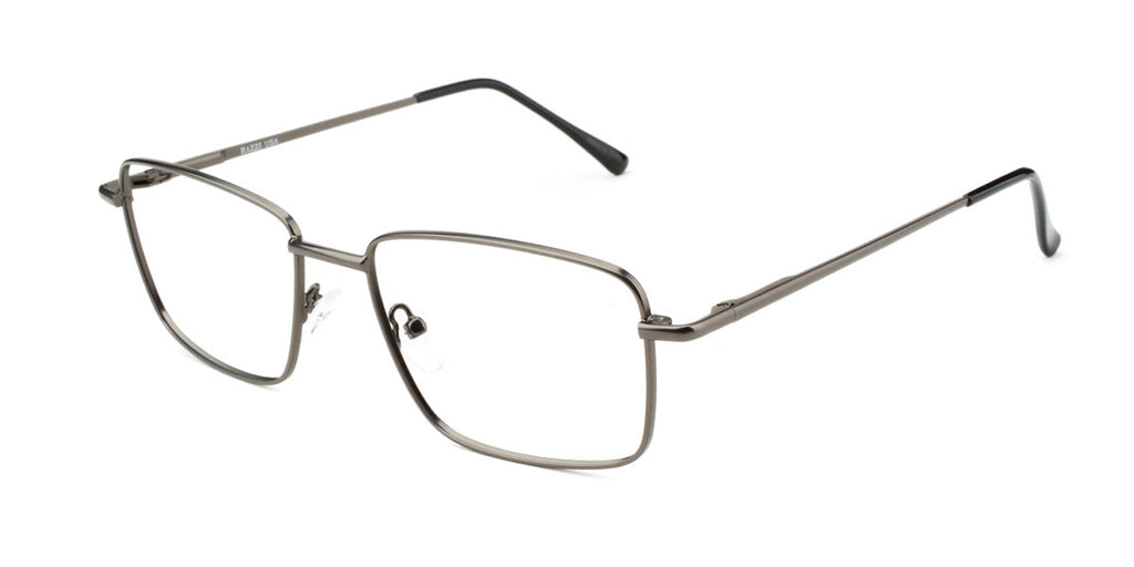 RA318-2 | Men | Matte Gun | Metal Glasses