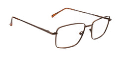 RA318-3 | Men | Matte Brown | Metal Glasses