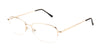 RA319-1 | Women | Matte Gold | Metal Glasses