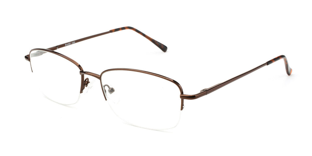 RA319-3 | Women | Matte Brown | Metal Glasses