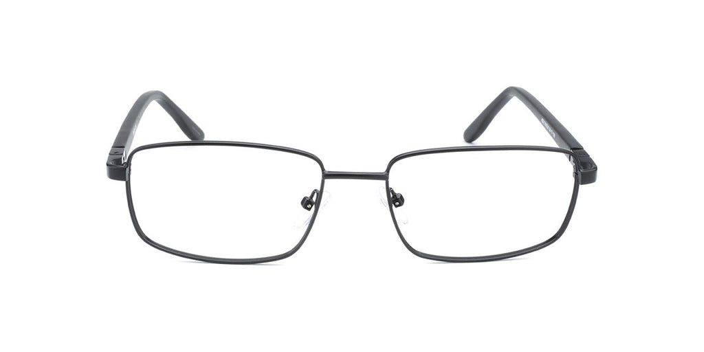 RA429-2 | Men | Matte Black | Metal Glasses