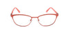 Women | Matte Burgundy | Metal Glasses - RA436-2 