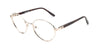 Unisex | Shiny Gold | Metal Glasses - RA437-2 