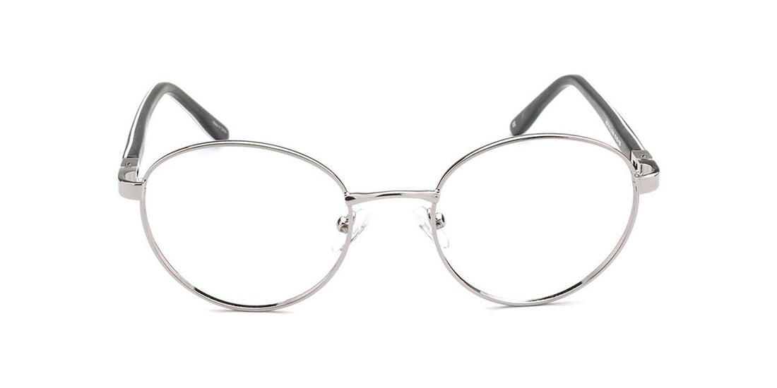 Unisex | Shiny Gun | Metal Glasses - RA437-3 