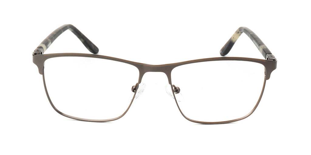 RA438-2 | Men | Matte Gun | Metal Glasses