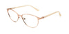 RA441-1 | Women | Matte Brown | Metal Glasses 