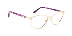 RA441-2 | Women | Shiny Gold | Metal Glasses 