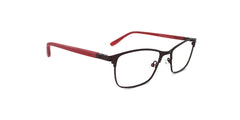 RA442-2 | Women | Matte Burgundy | Metal Glasses 