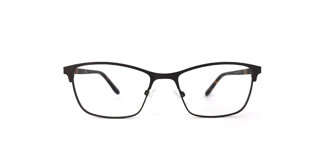 Women | Matte Brown | Metal Glasses - RA442-3 