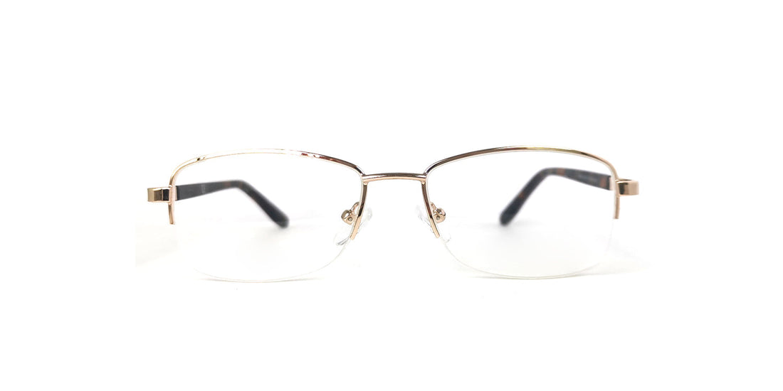 Women | Shiny Gold | Metal Glasses - RA443-2 