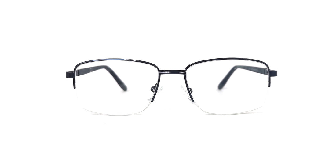 Men | Shiny Blue | Metal Glasses - RA444-1 