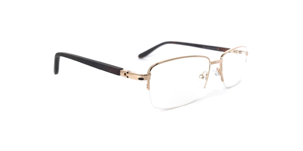 Men | Shiny Blue | Metal Glasses - RA444-2 