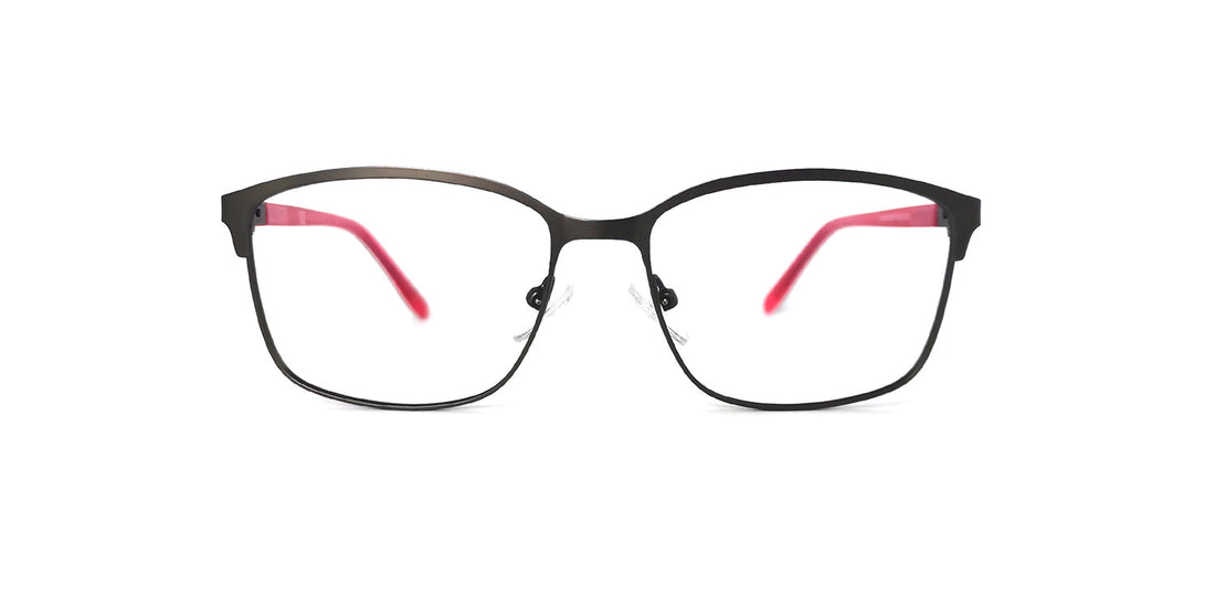 RA445-2 | Men | Matte Gray | Metal Glasses