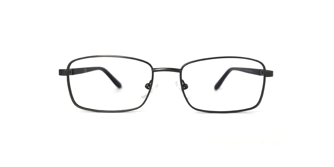 RA446-1 | Men | Matte Gray | Metal Glasses