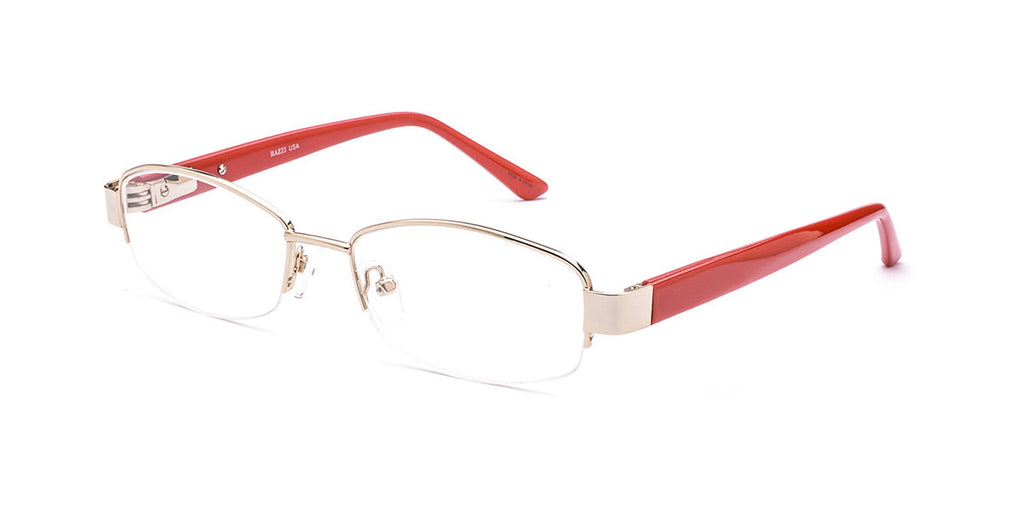 Women | Shiny Gold | Metal Glasses - RA511-3 