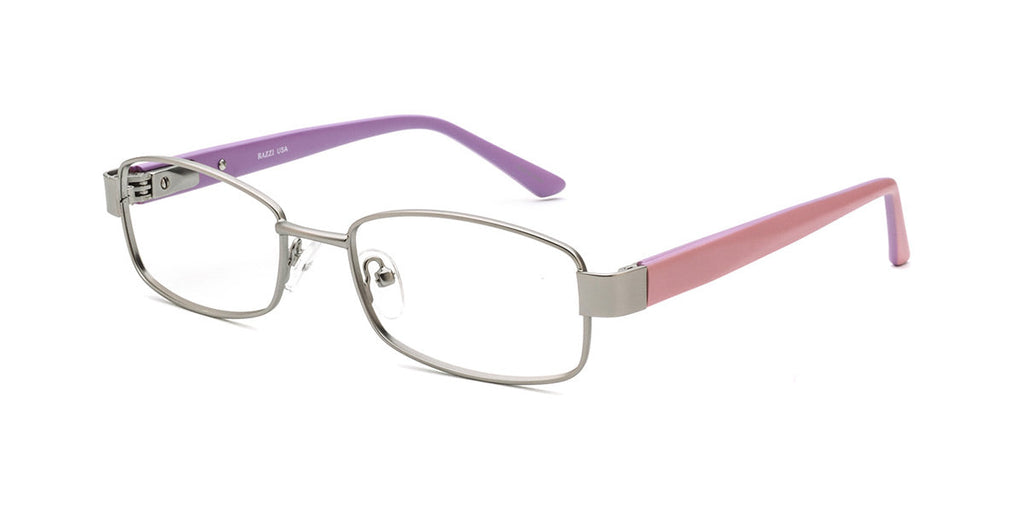 RA517-2 | Women | Matte Gun | Metal Glasses 