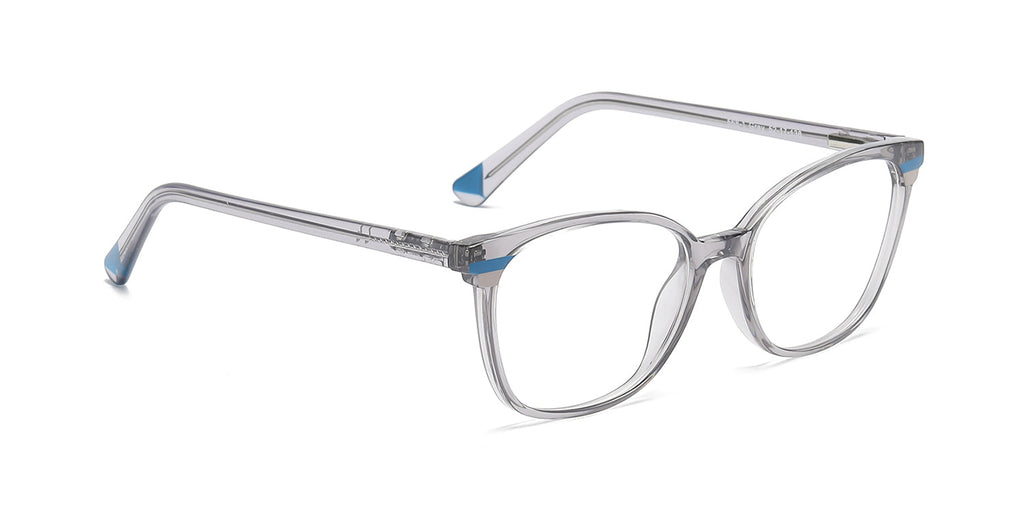 Women | Shiny Gray | TR-90 Glasses - RA568-1