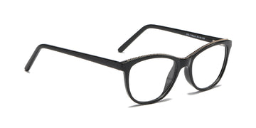 Women | Shiny Black | TR-90 Glasses - RA572-1