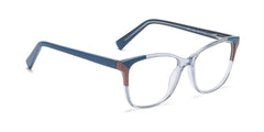 RA573-2 | Women | Shiny Blue | TR-90 Glasses