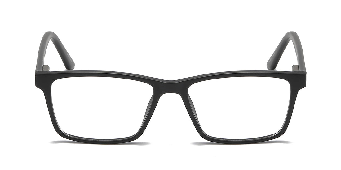 Men | Matte Black | TR-90 Glasses - RA575-1