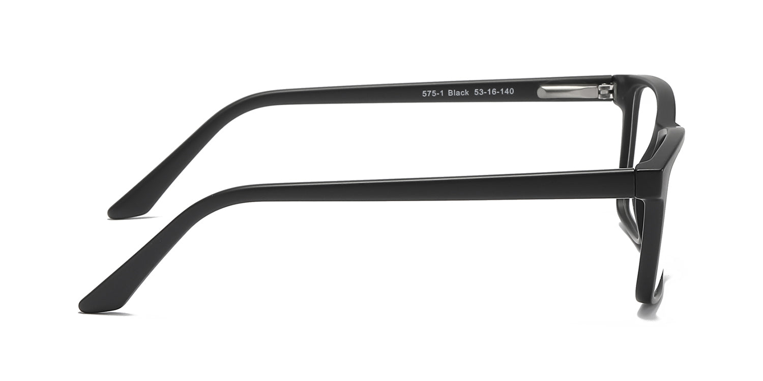 Men | Matte Black | TR-90 Glasses - RA575-1