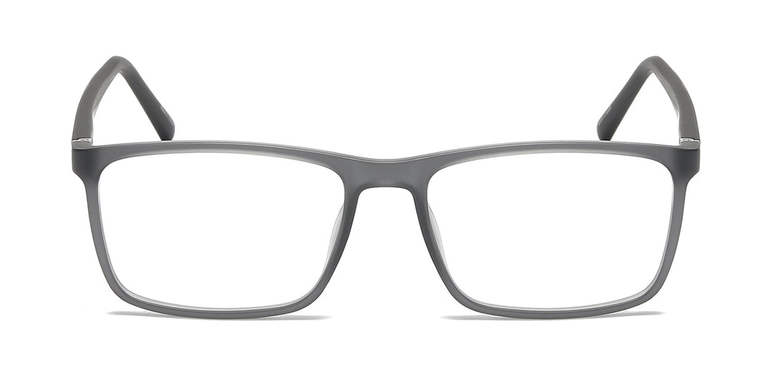 Men | Matte Gray | TR-90 Glasses - RA576-3